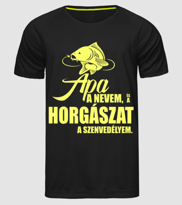  minta fekete pólón