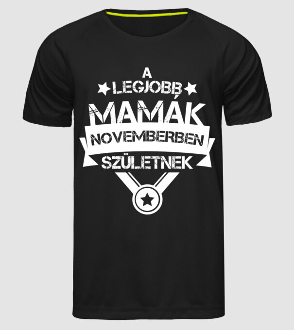  minta fekete pólón