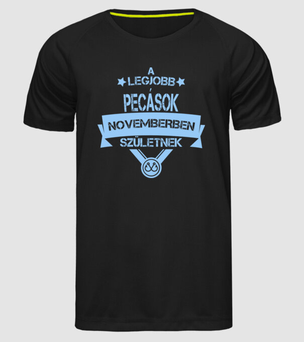  minta fekete pólón