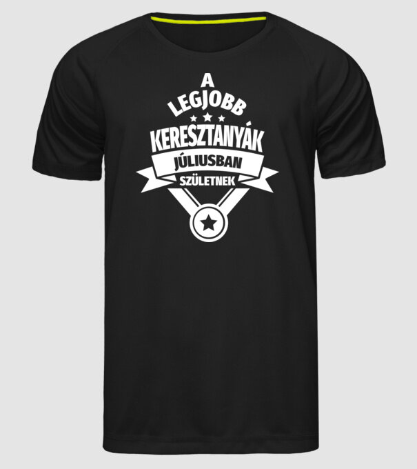  minta fekete pólón