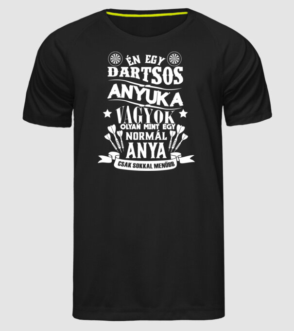  minta fekete pólón