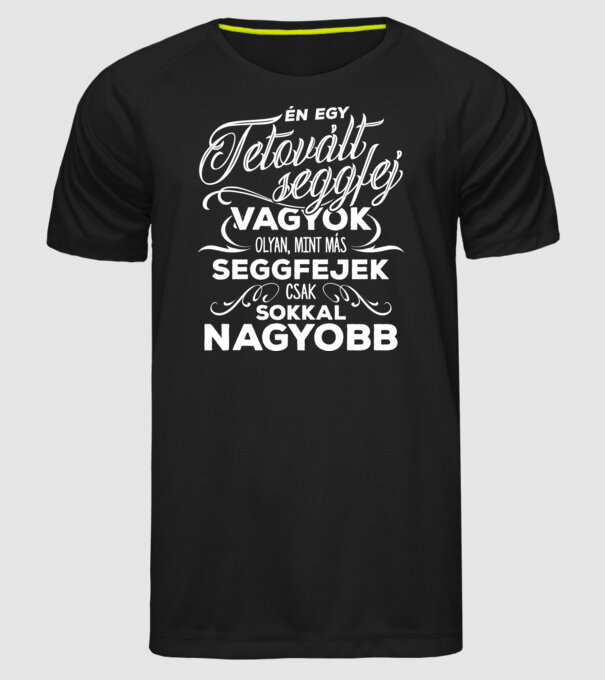  minta fekete pólón