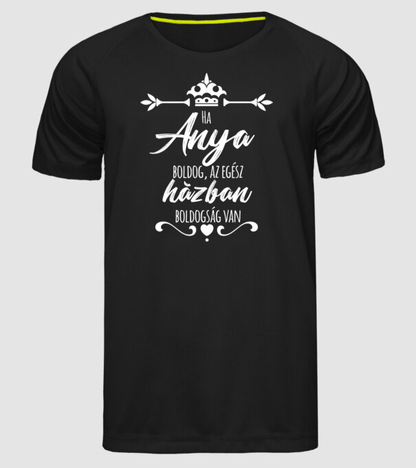  minta fekete pólón
