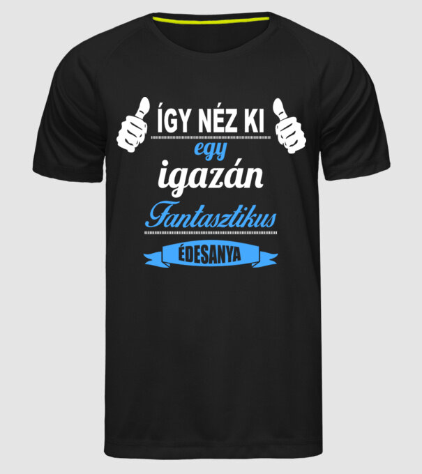  minta fekete pólón