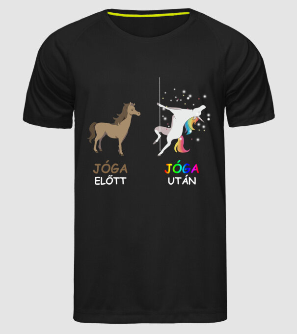  minta fekete pólón
