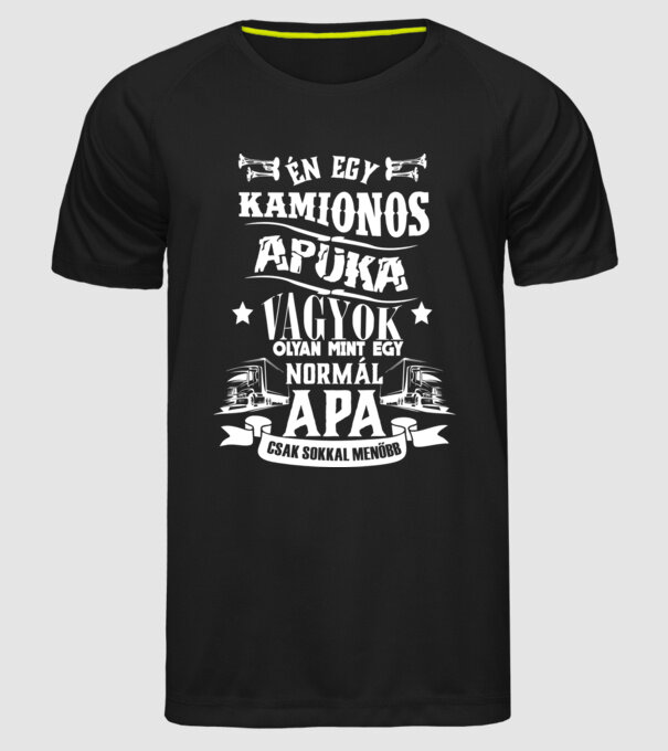  minta fekete pólón