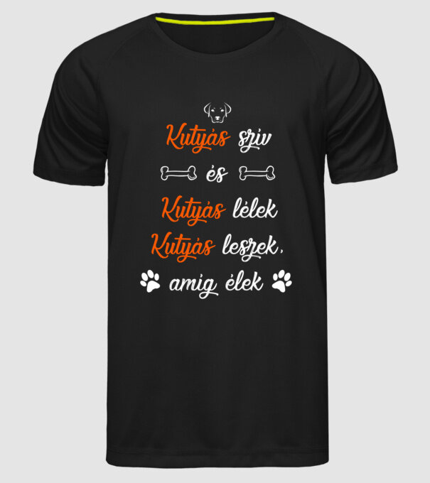  minta fekete pólón
