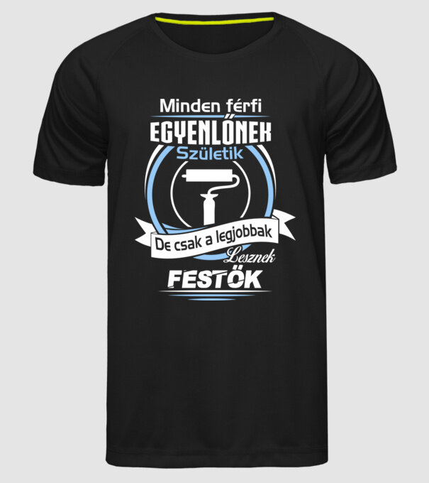  minta fekete pólón