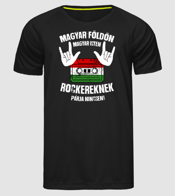  minta fekete pólón