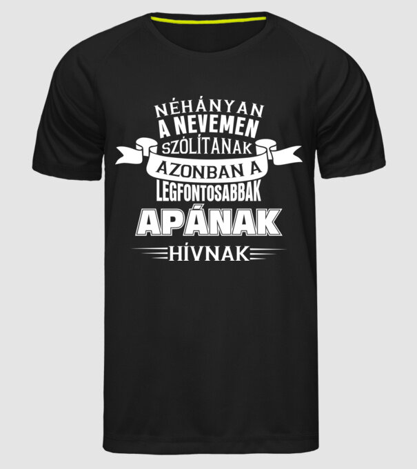  minta fekete pólón