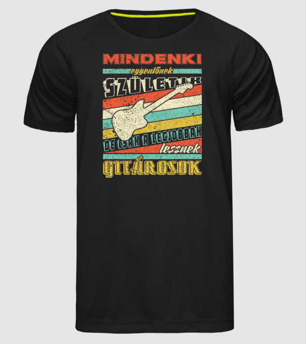  minta fekete pólón