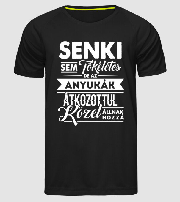 minta fekete pólón