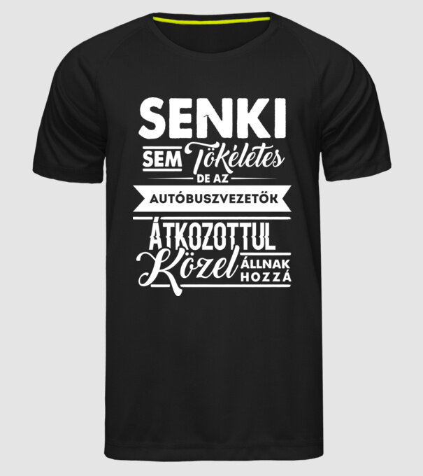 minta fekete pólón