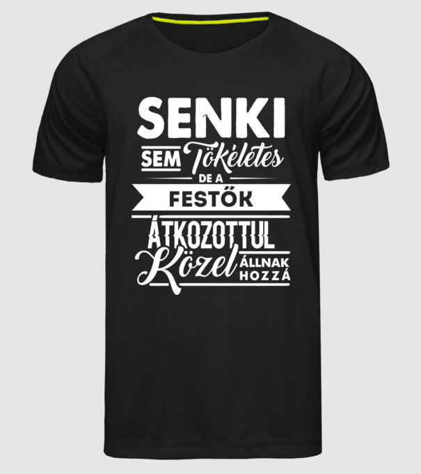  minta fekete pólón