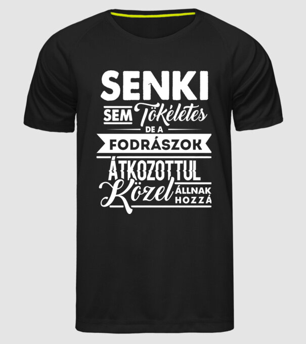  minta fekete pólón