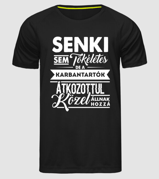  minta fekete pólón