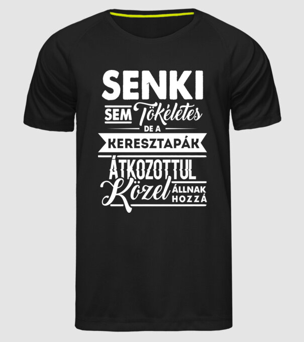  minta fekete pólón