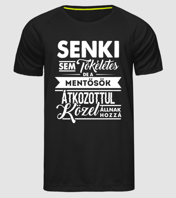  minta fekete pólón