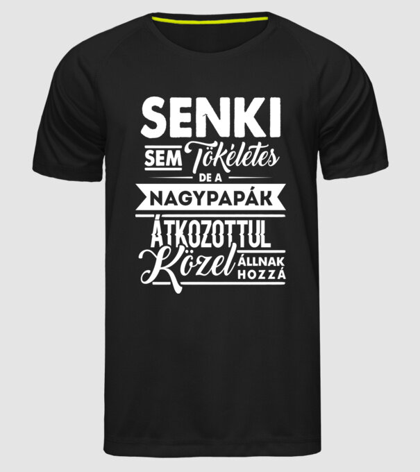  minta fekete pólón