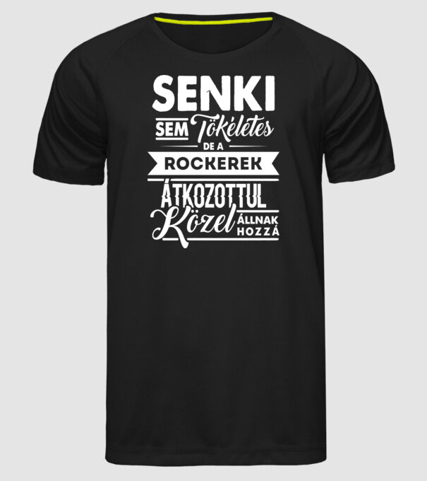  minta fekete pólón