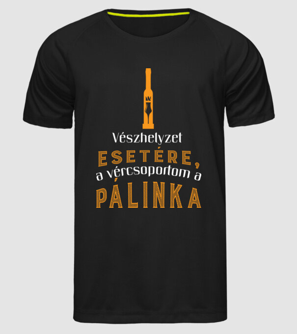  minta fekete pólón