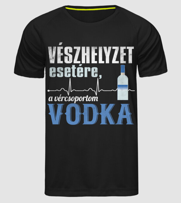  minta fekete pólón