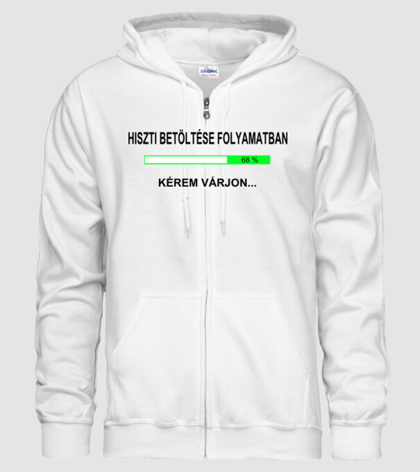  minta fehér pólón