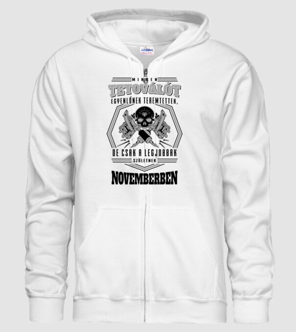  minta fehér pólón