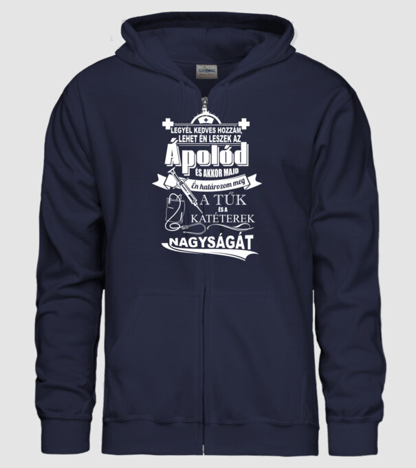  minta sötétkék pólón