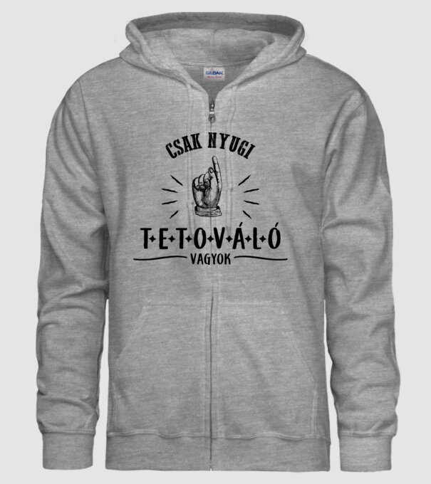  minta szürke pólón