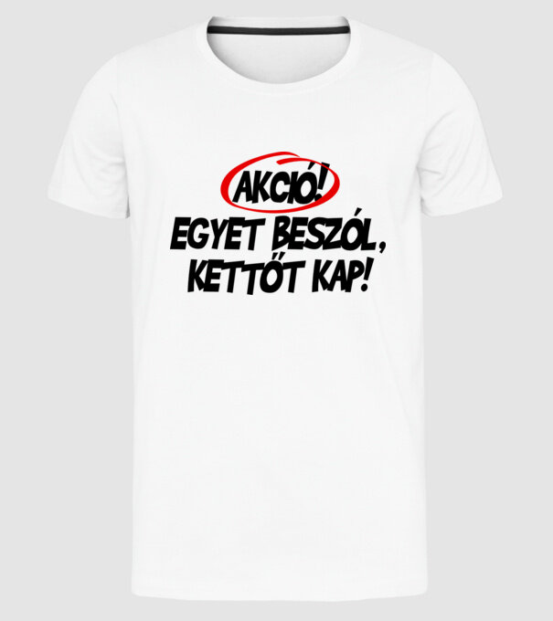  minta fehér pólón