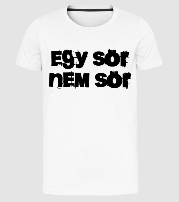  minta fehér pólón