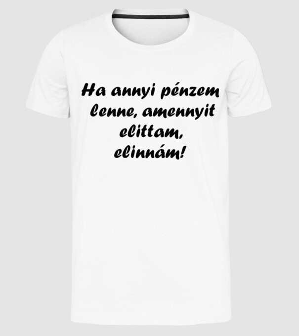  minta fehér pólón
