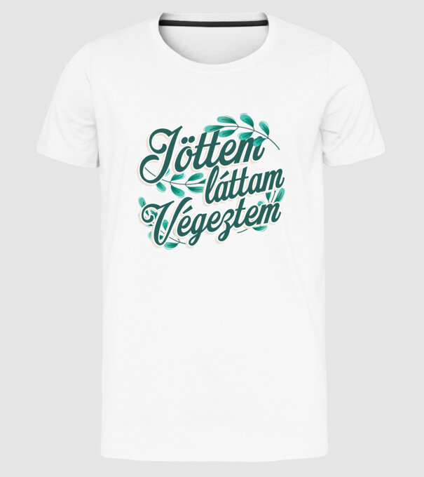  minta fehér pólón