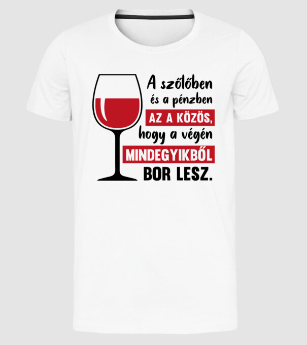  minta fehér pólón