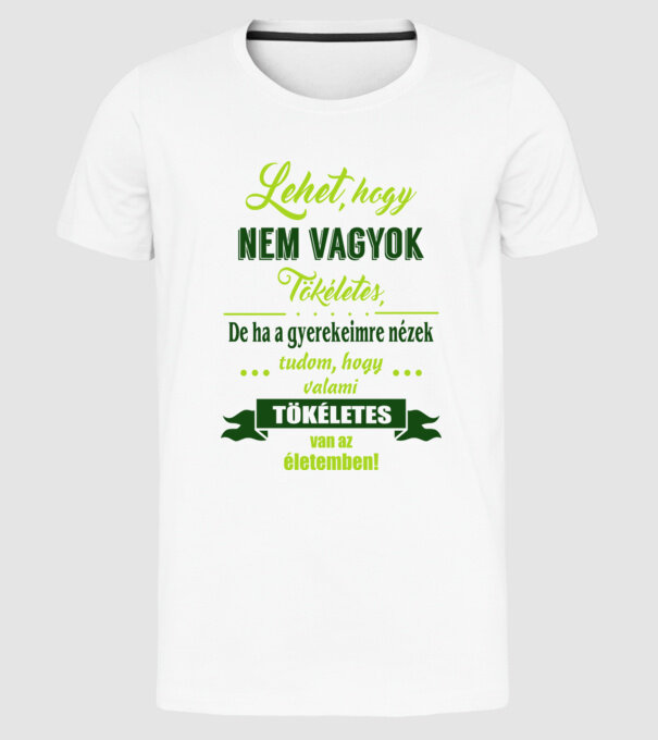  minta fehér pólón