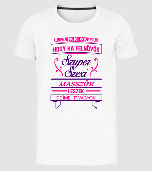  minta fehér pólón