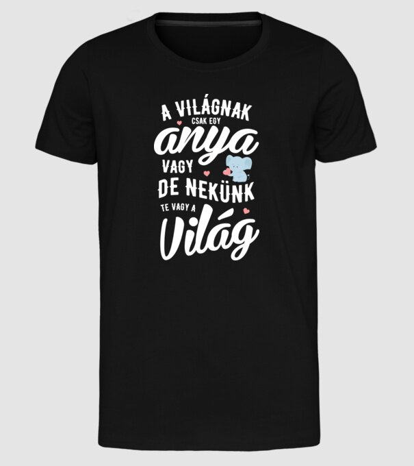  minta fekete pólón