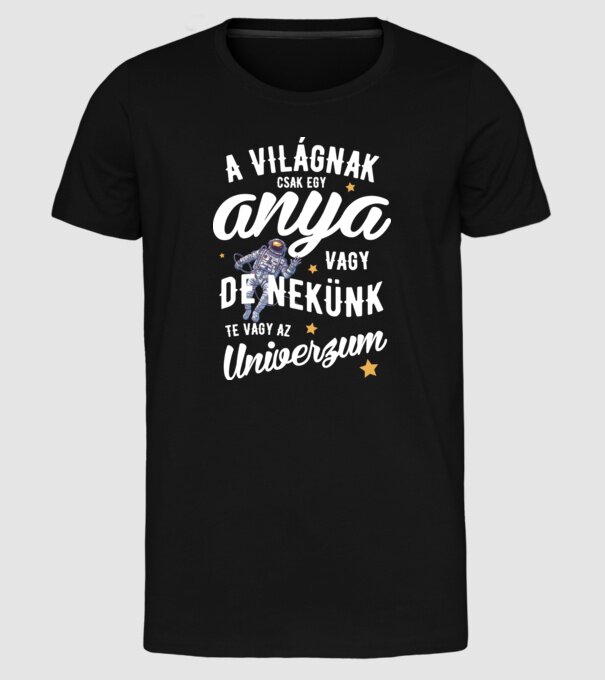  minta fekete pólón