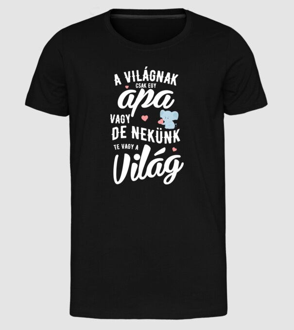  minta fekete pólón