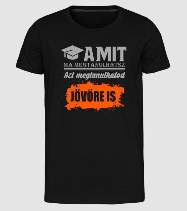  minta fekete pólón