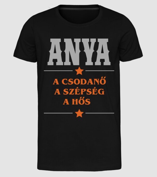  minta fekete pólón