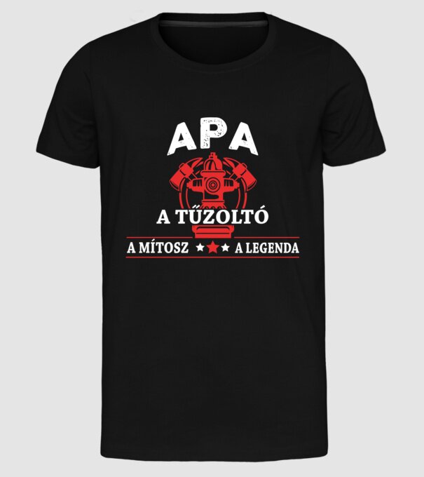  minta fekete pólón