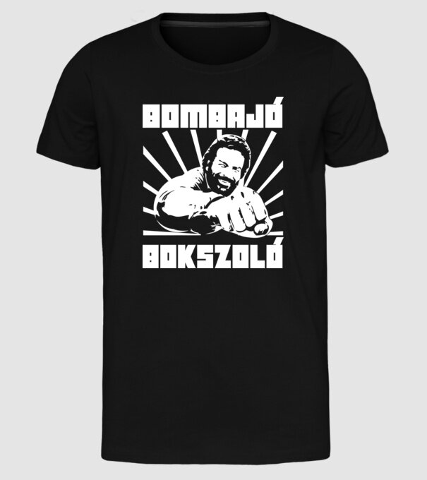  minta fekete pólón