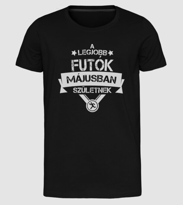  minta fekete pólón