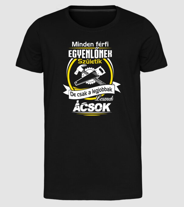  minta fekete pólón