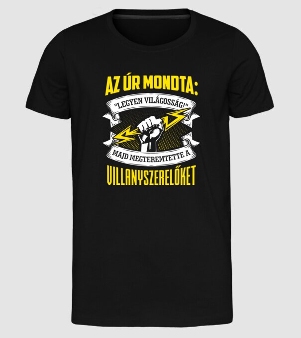  minta fekete pólón