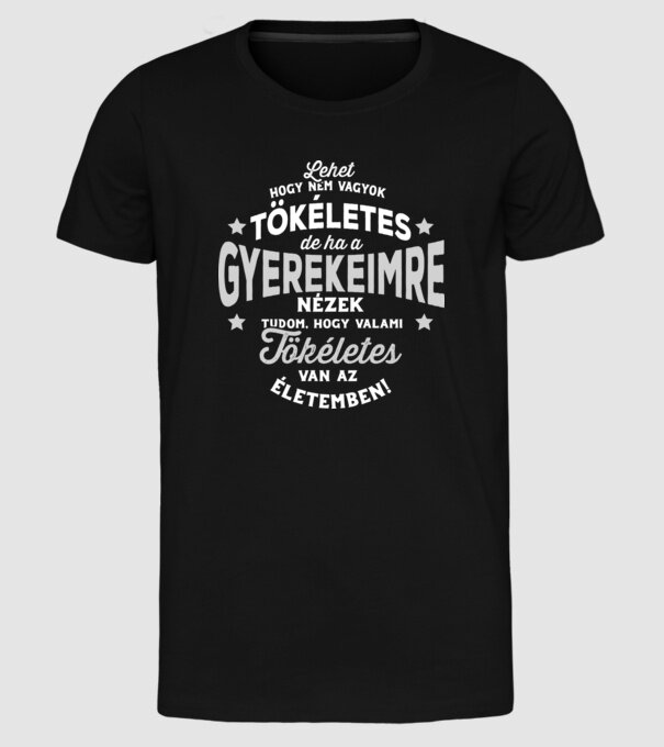  minta fekete pólón