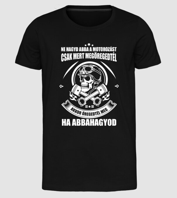  minta fekete pólón