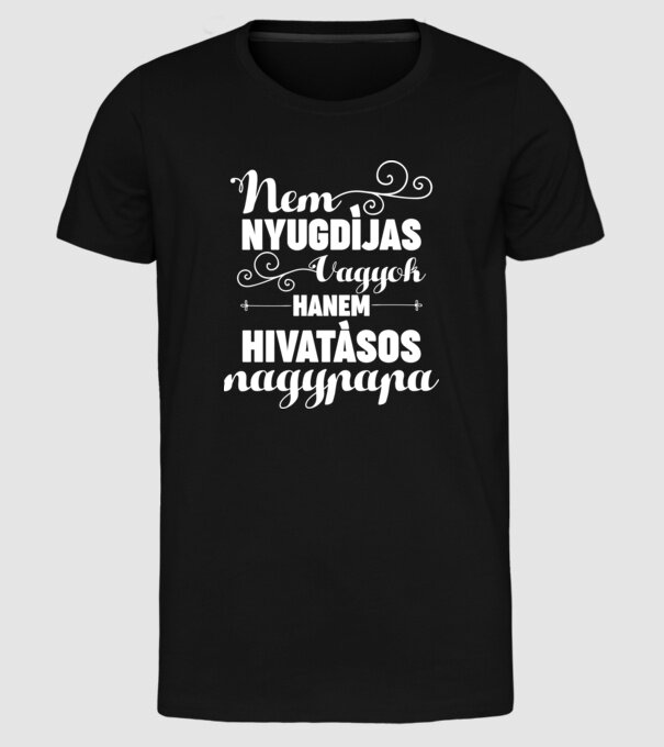  minta fekete pólón